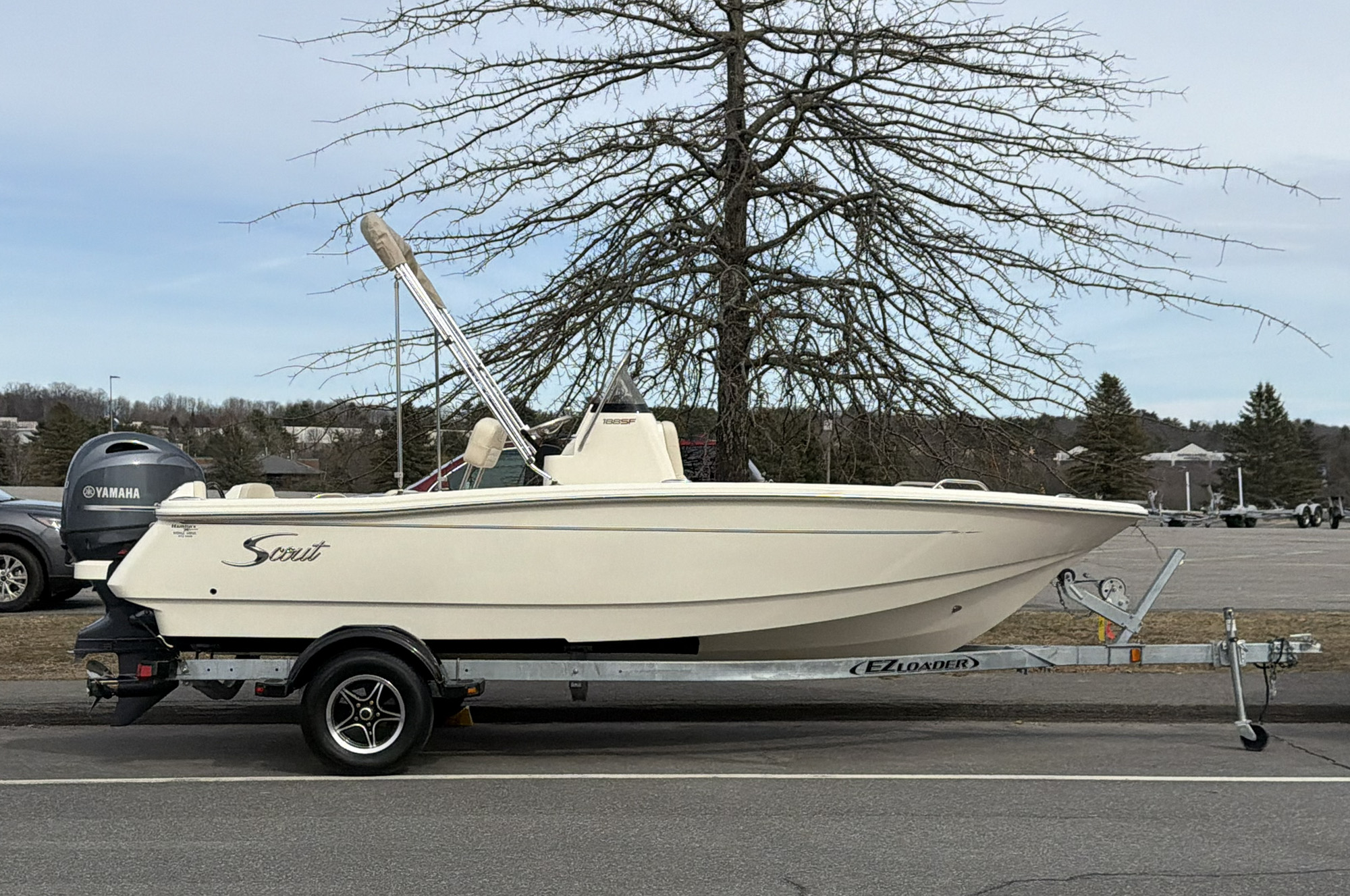 2026 Scout 188 Sportfish - Scout White